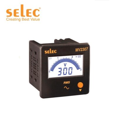 shopdoluong-Đồng Hồ Đo Điện Áp SELEC MV2307(72x72)