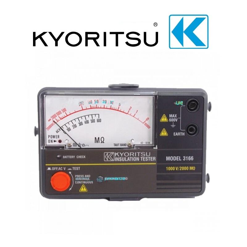 Máy đo điện trở đất Kyoritsu 4105A - VẬT TƯ CHỐNG SÉT
