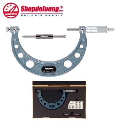 shopdoluong-Panme Đo Ren Cơ Khí 125-150mm MITUTOYO 126-130(0.01mm)