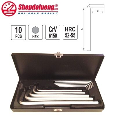 shopdoluong.com-Bộ Lục Giác Dài 10 Cái YATO YT-0519 (3-17mm)