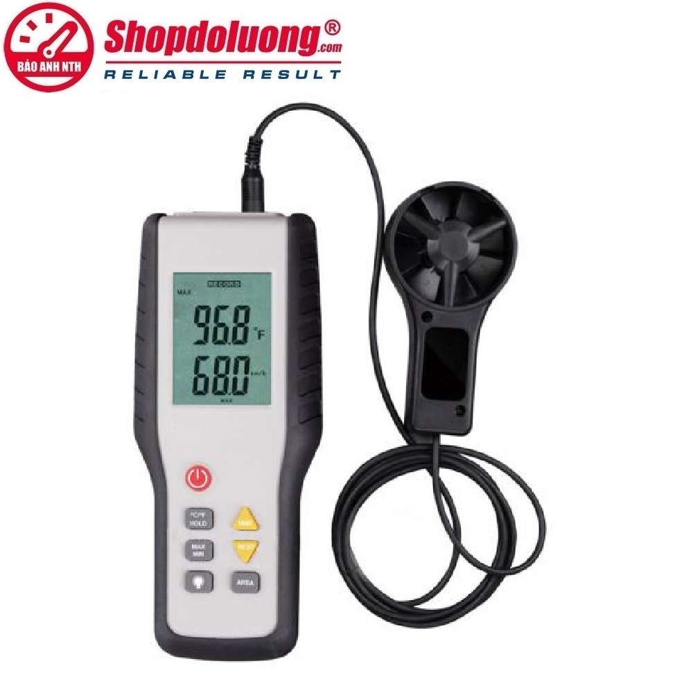 Máy Đo Tốc Độ Lưu Lượng Gió HTI HT-9819 (CFM-CMM) 8 shopdoluong.com-Máy Đo Tốc Độ Lưu Lượng Gió HTI HT-9819 (CFM-CMM)