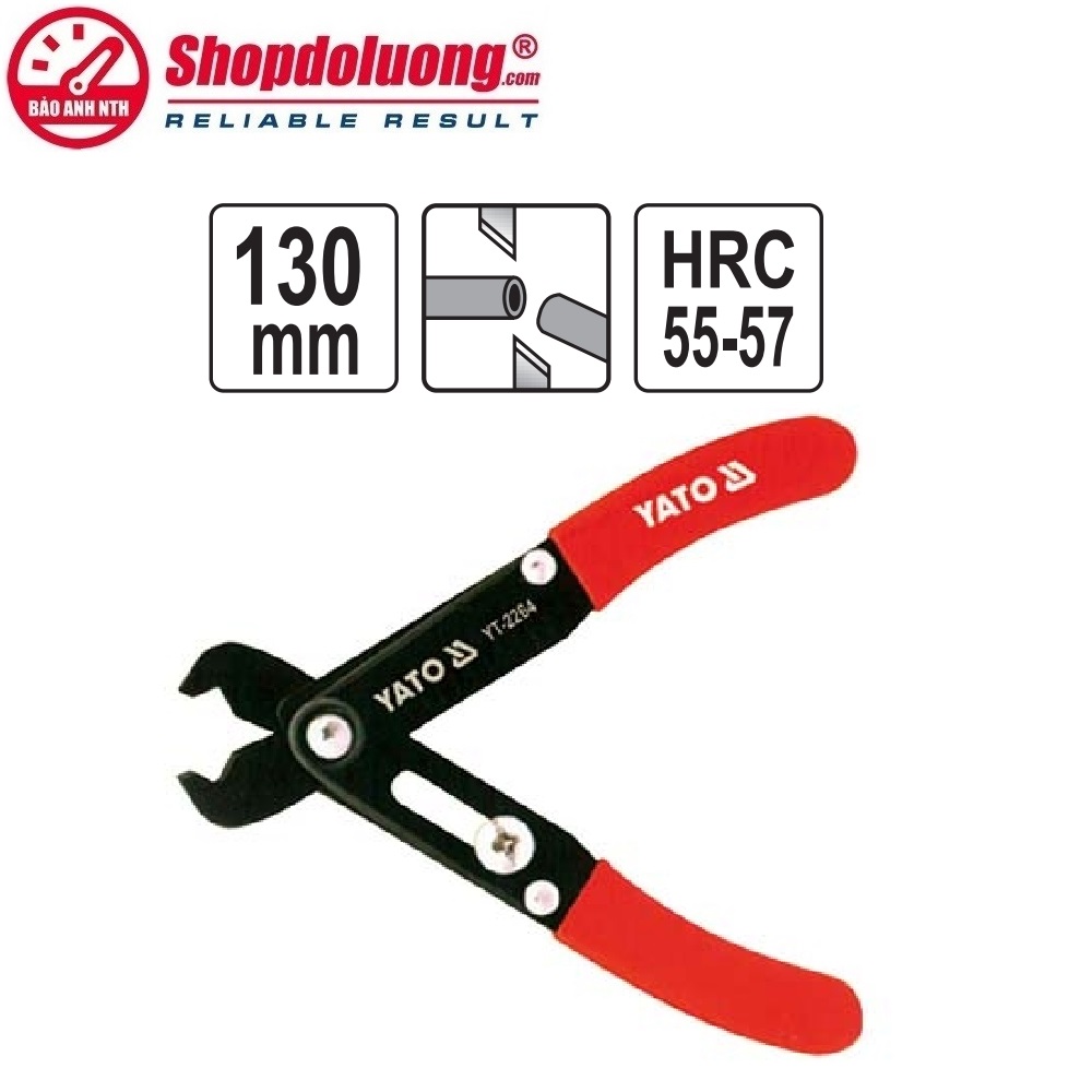 Kìm Tuốt Dây Điện YATO YT-2264 (130mm) 6 shopdoluong.com-Kìm Tuốt Dây Điện YATO YT-2264 (130mm)
