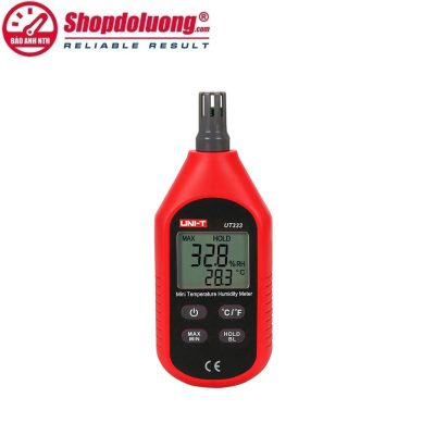 shopdoluong.com-MÁY ĐO NHIỆT ĐỘ & ĐỘ ẨM MINI UNI-T UT333 (-10℃~60℃/0%RH~100%RH)