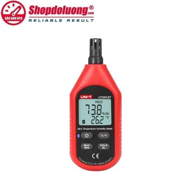 shopdoluong.com-MÁY ĐO NHIỆT ĐỘ & ĐỘ ẨM MINI UNI-T UT333BT (-10℃~60℃/0%RH~100%RH)