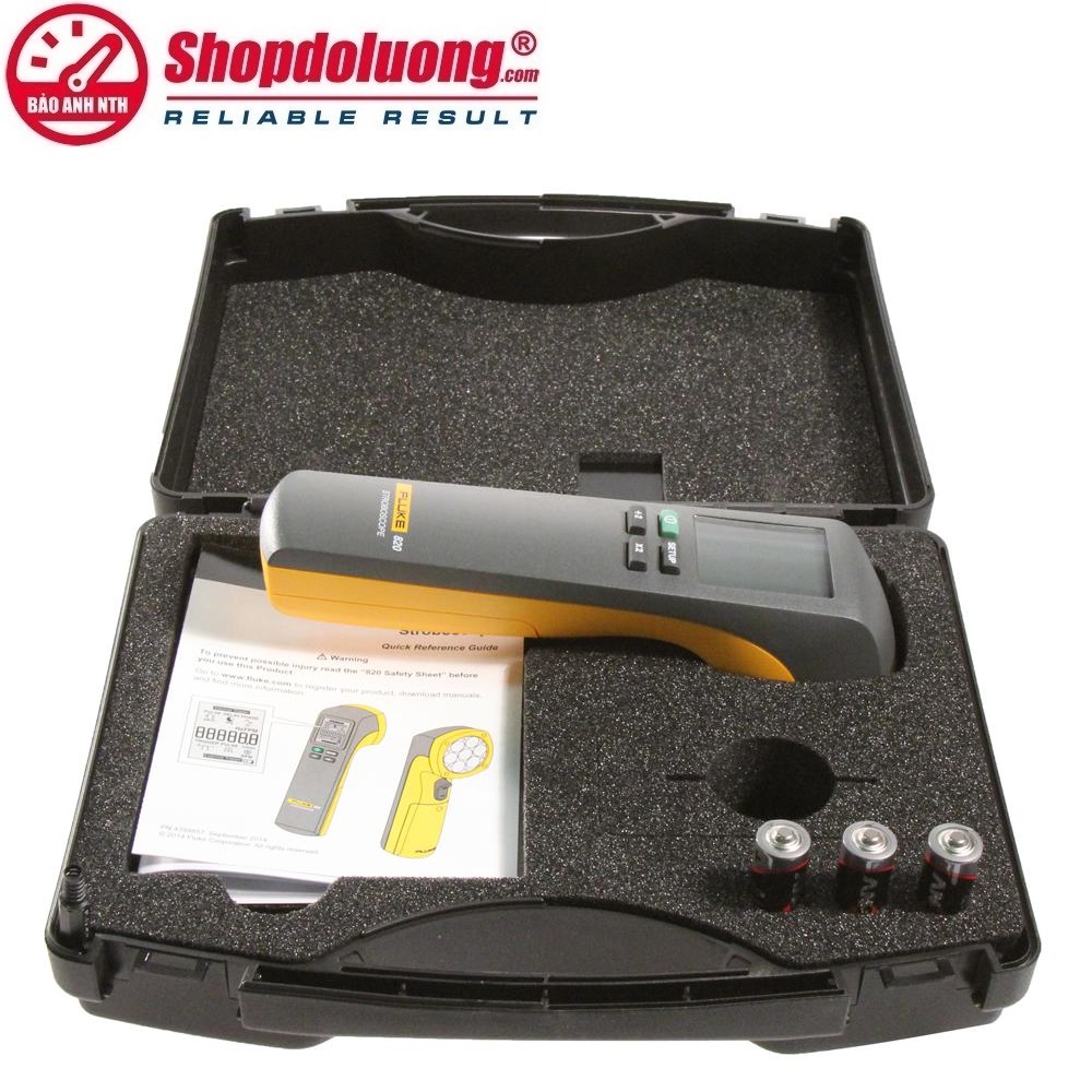 MÁY ĐO TỐC ĐỘ VÒNG QUAY FLUKE 820-2 (30~300.000FPM) 12 shopdoluong.com-MÁY ĐO TỐC ĐỘ VÒNG QUAY FLUKE 820-2 (30~300.000FPM)