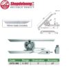shopdoluong.com-THƯỚC ĐO GÓC CƠ KHÍ INSIZE 2372-360 (0~360°)