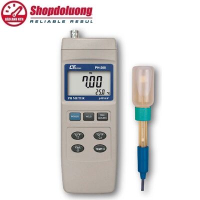 shopdoluong.com-MÁY ĐO pH-mV LUTRON PH-208 (0~14 pH)