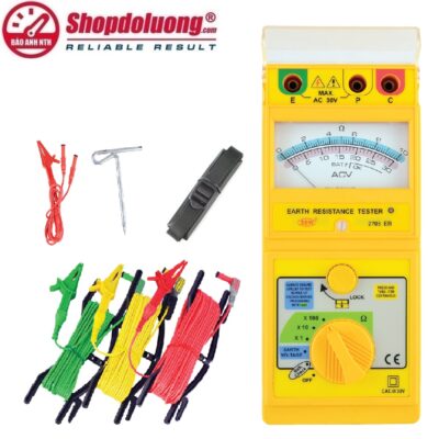 shopdoluong.com-MÁY ĐO ĐIỆN TRỞ ĐẤT 3 DÂY SEW 2705 ER (0-1000Ω)