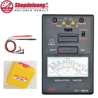 shopdoluong.com-MÁY ĐO ĐIỆN TRỞ CÁCH ĐIỆN SEW ST-1503 (1kV/2000MΩ)