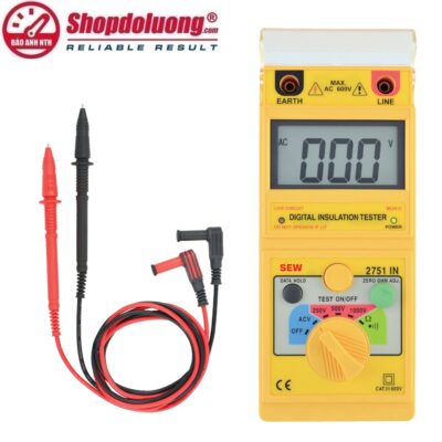 shopdoluong.com-MÁY ĐO ĐIỆN TRỞ CÁCH ĐIỆN SEW 2751 IN (1kV/2000MΩ)
