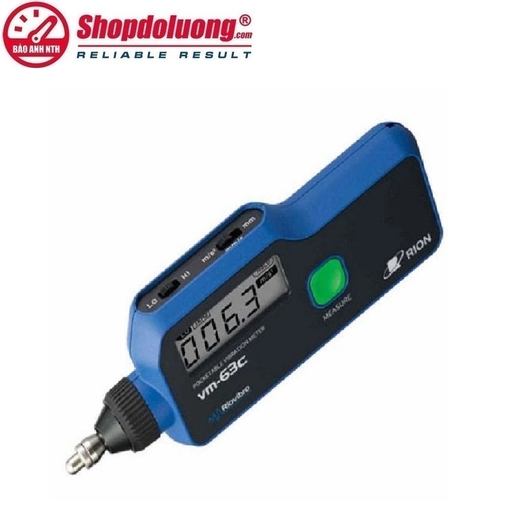 MÁY ĐO ĐỘ RUNG CẦM TAY RION VM-63C (0.1~199.9 m/s2) 8 shopdoluong.com-MÁY ĐO ĐỘ RUNG CẦM TAY RION VM-63C (0.1~199.9 m/s2)