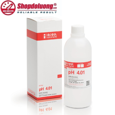 shopdoluong.com-DUNG DỊCH HIỆU CHUẨN pH 4.01 HANNA HI7004L (500ml)