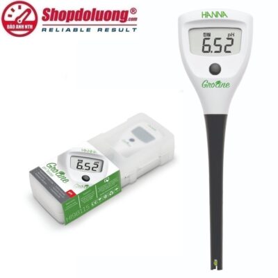 shopdoluong.com-BÚT ĐO pH CHO THUỶ CANH HANNA HI98115 (0~14 pH)