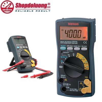 shopdoluong.com-ĐỒNG HỒ VẠN NĂNG SỐ SANWA CD772 (True RMS/1000V/0.5%)