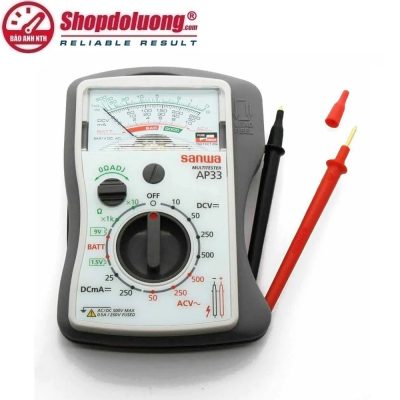 shopdoluong.com-ĐỒNG HỒ VẠN NĂNG CHỈ THỊ KIM SANWA AP33 (500V/5%)